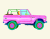The Intuitive Creative Beautiful Bronco Greeting Card