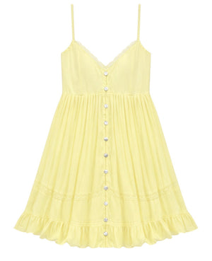 KatieJ Dakota Dress, Canary Yellow