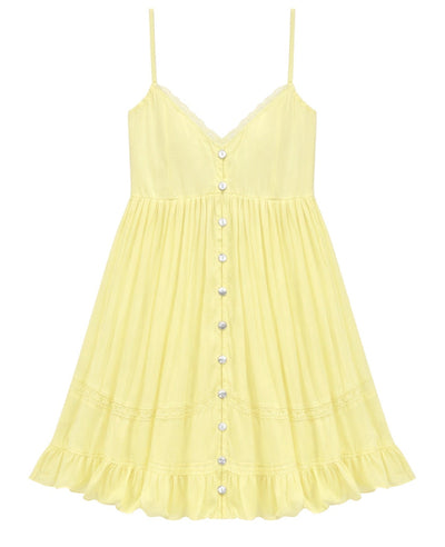 KatieJ Dakota Dress, Canary Yellow