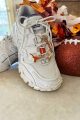 Canvas Style Puffy Heart Charm, Shiny Gold