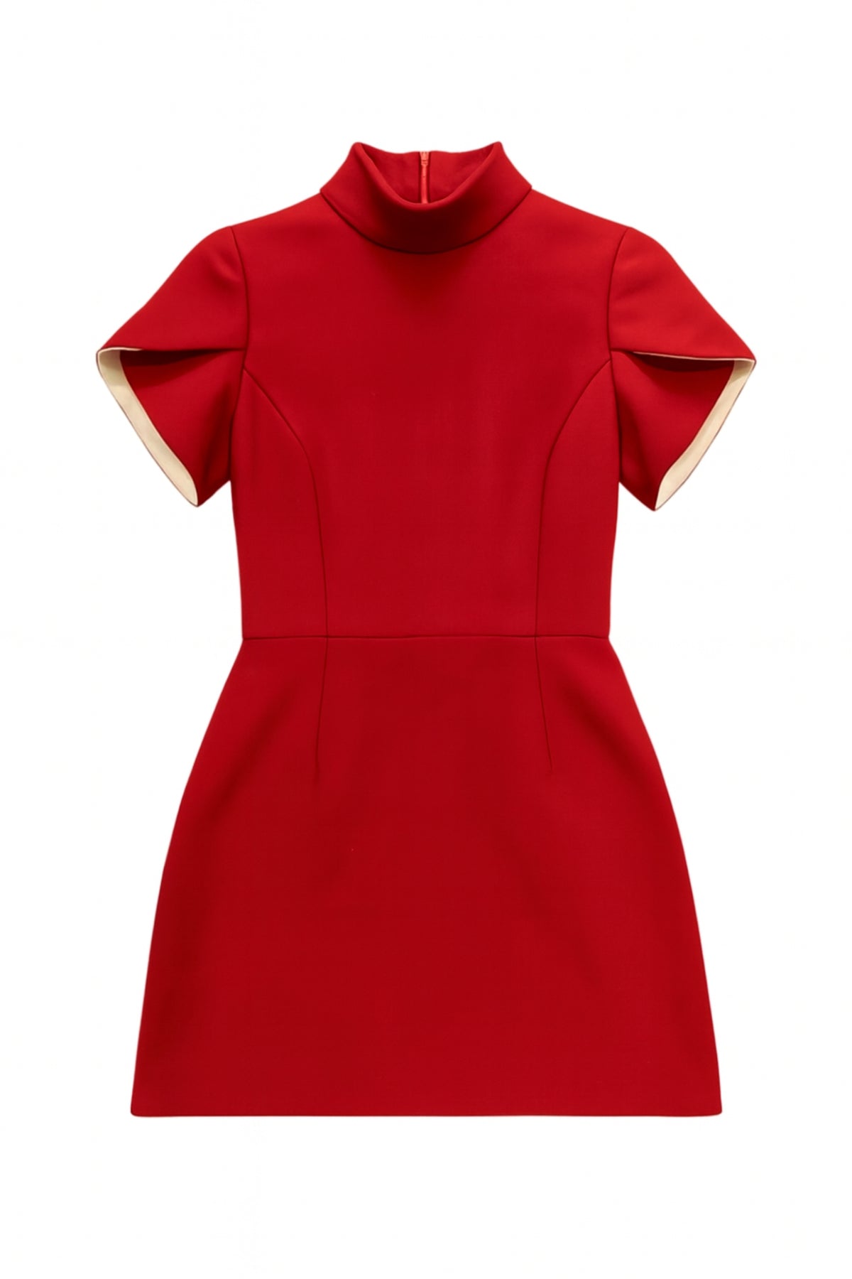 KatieJ Imogen Dress, Red/Cream