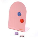 Kikkerland Design Inkerie Pink Magnetic Memo Board