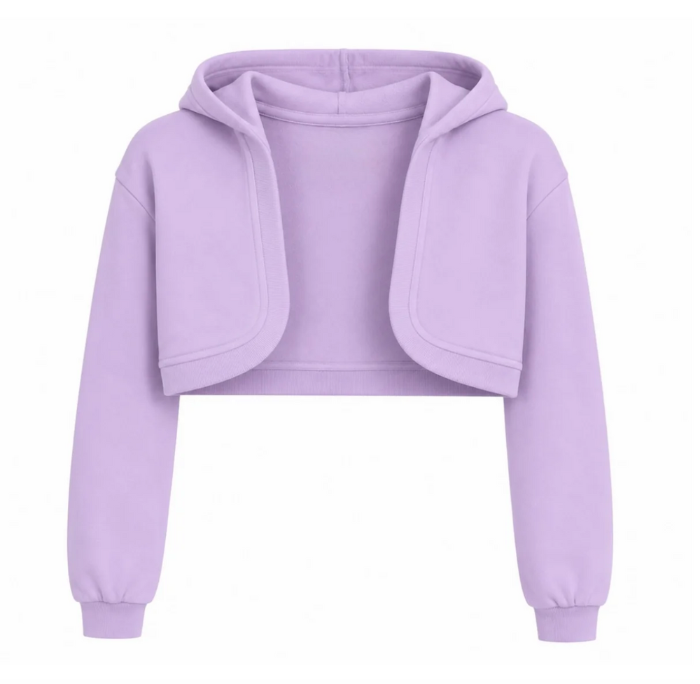 KatieJ Tween Tristan Hooded Shrug, Lavender