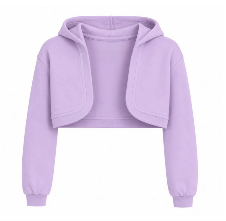 KatieJ Tween Tristan Hooded Shrug, Lavender