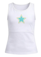 Lucky in Love Starlane Tank, White