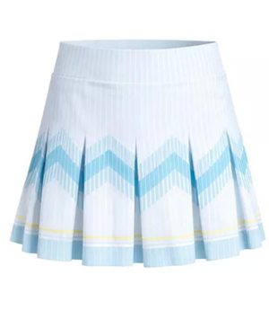 Lucky in Love Lane Skipper Skirt, White
