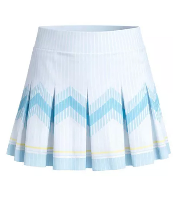 Lucky in Love Lane Skipper Skirt, White