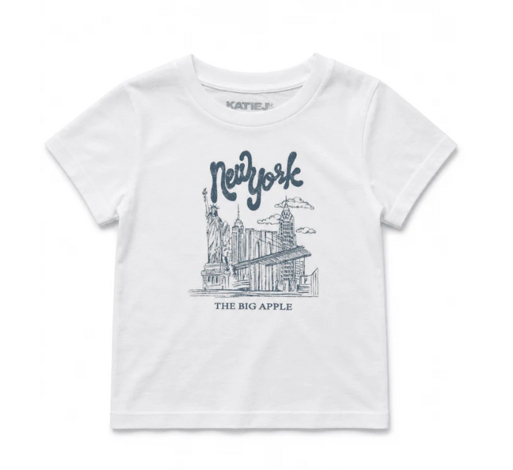 KatieJ New York Distressed T-Shirt