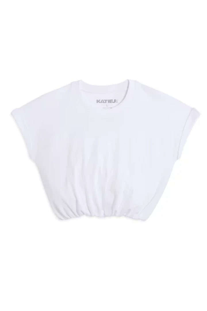 KatieJ Jojo Elastic Waist Tee Shirt