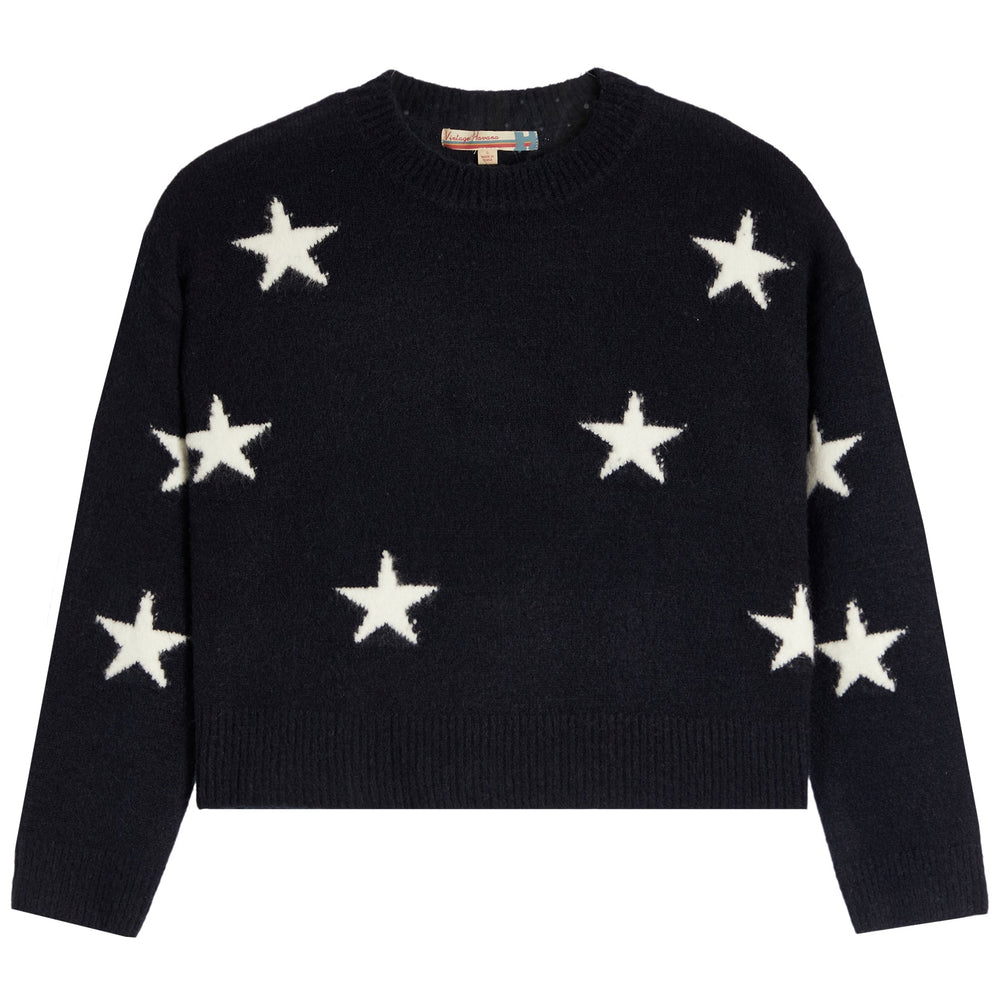 Vintage Havana Star Printed Knit Sweater