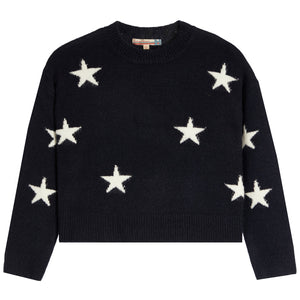 Vintage Havana Star Printed Knit Sweater
