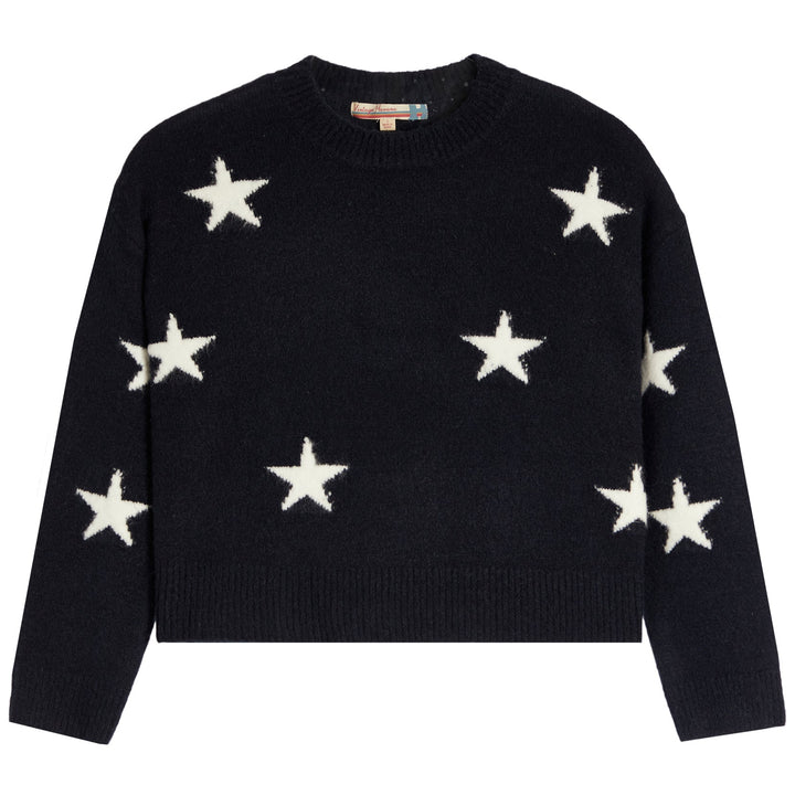 Vintage Havana Star Printed Knit Sweater