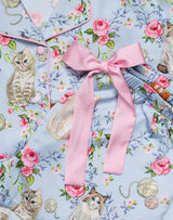 Sunshine Society Silky House Cats Lounge/Pajama Set
