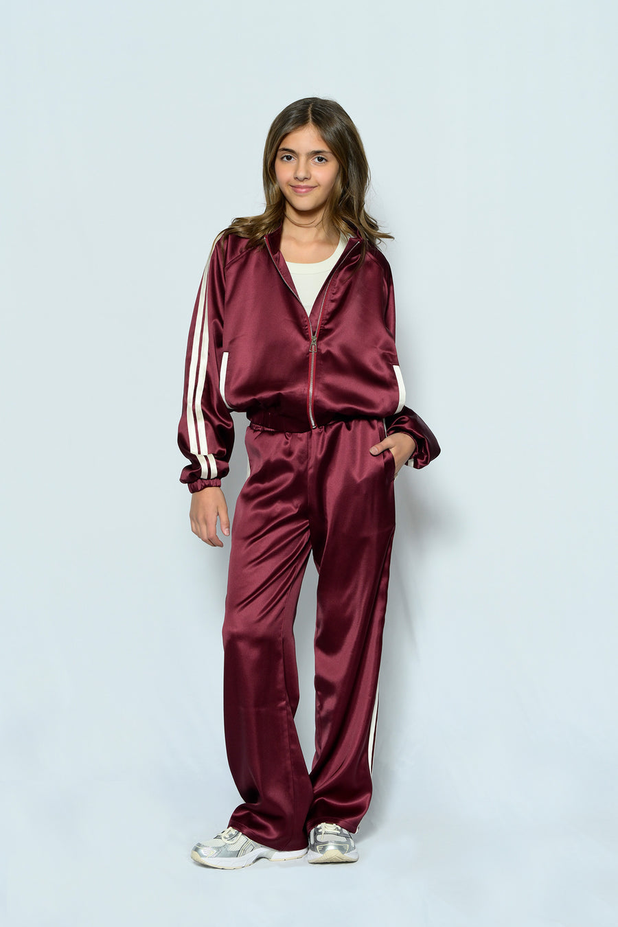 KatieJ Leni Track Straight Leg Pant