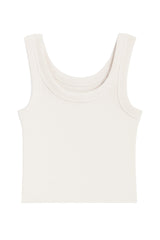 KatieJ Livi 2.0 Basic Tank, Ecru