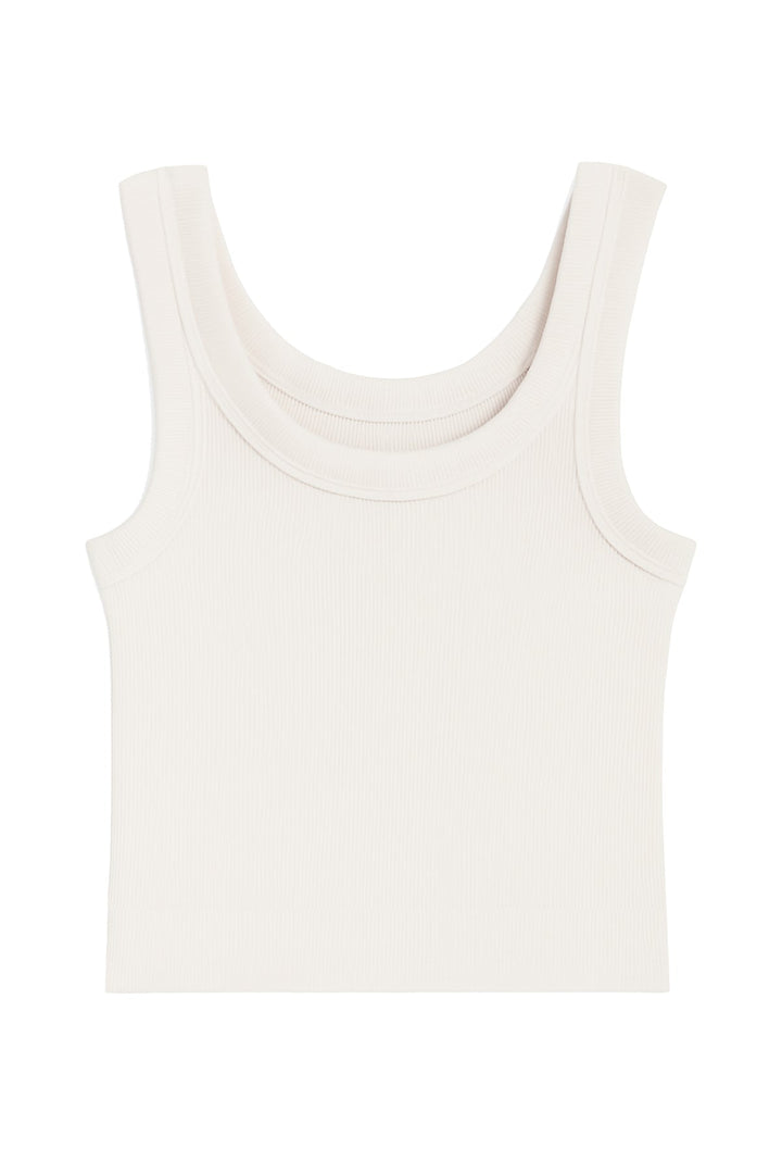 KatieJ Livi 2.0 Basic Tank, Ecru