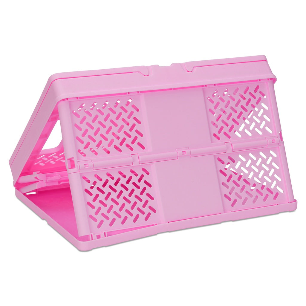 Iscream Large Pink Foldable Storage Crate