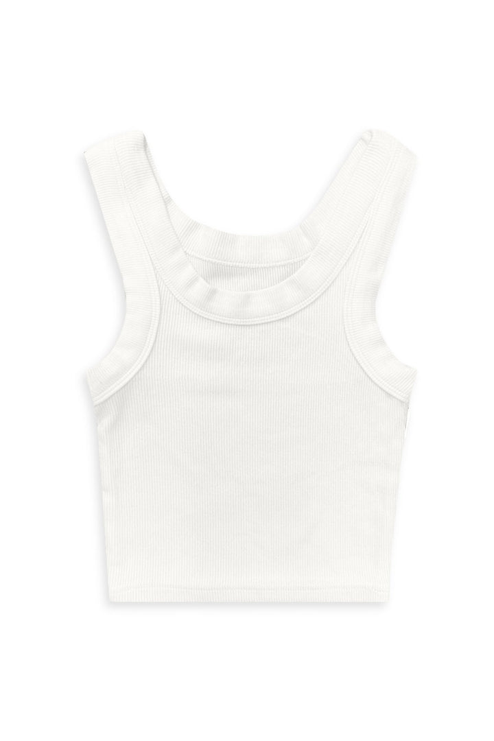 KatieJ Livi 2.0 Basic Tank, Winter White