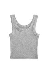 KatieJ Livi 2.0 Basic Tank, Heather Grey