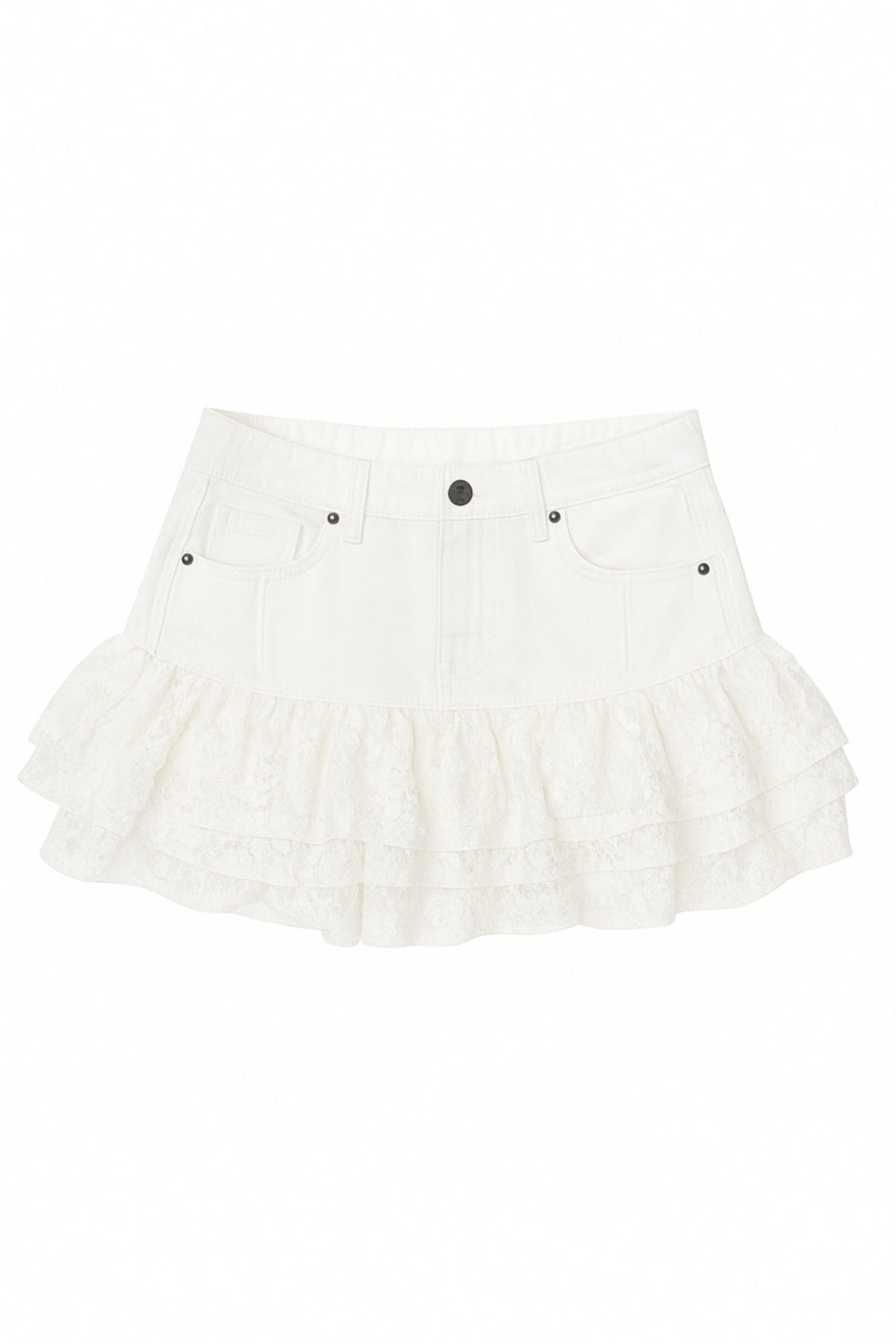 KatieJ Malaga Skirt, White
