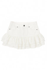 KatieJ Malaga Skirt, White