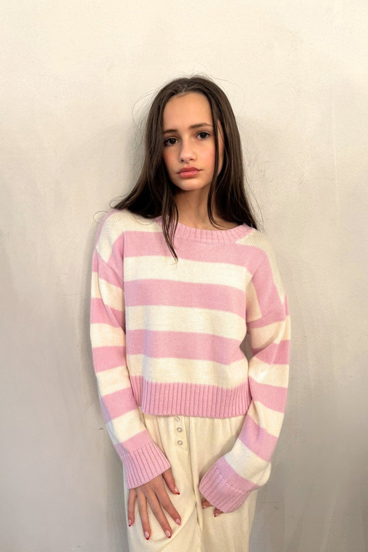 KatieJ Megan Striped Sweater