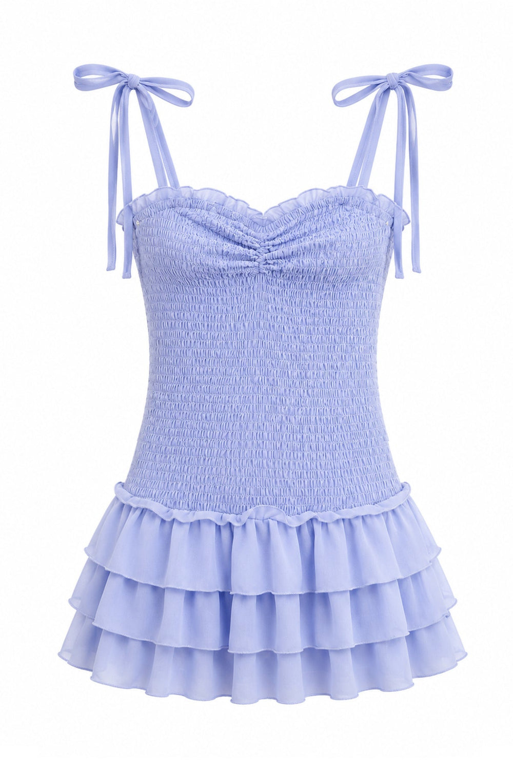 KatieJ Meri Sheer Dress, Lavender