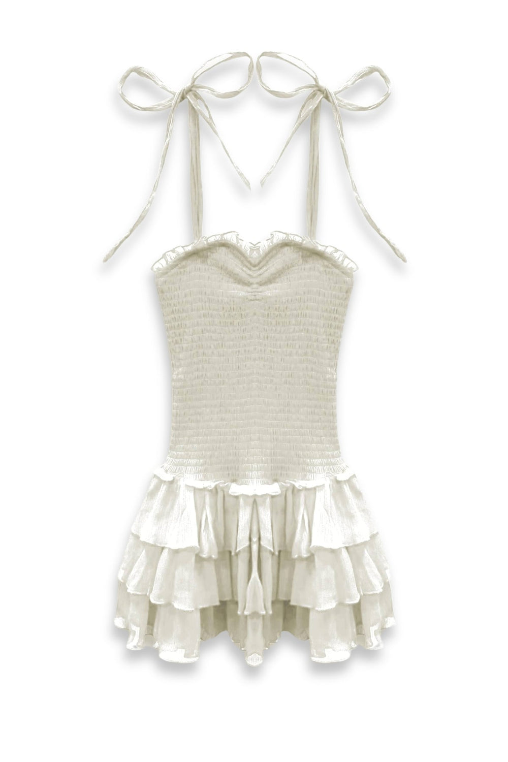 KatieJ Meri Dress, Ivory