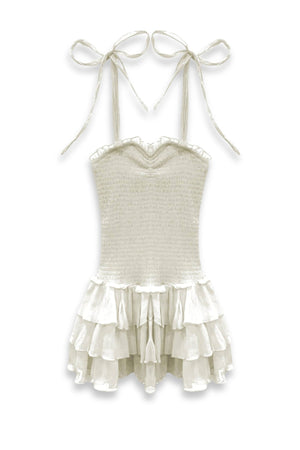 KatieJ Meri Dress, Ivory