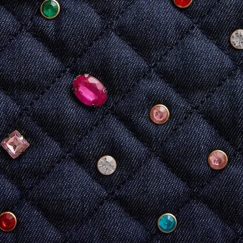 Packed Party Bejeweled Quilted Lunchbox