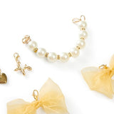Packed Party Better With A Bow Shoe Clip Set, Teal