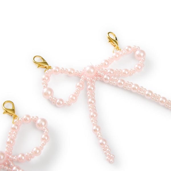 Packed Party Better With A Bow Shoe Clip Set, Pink
