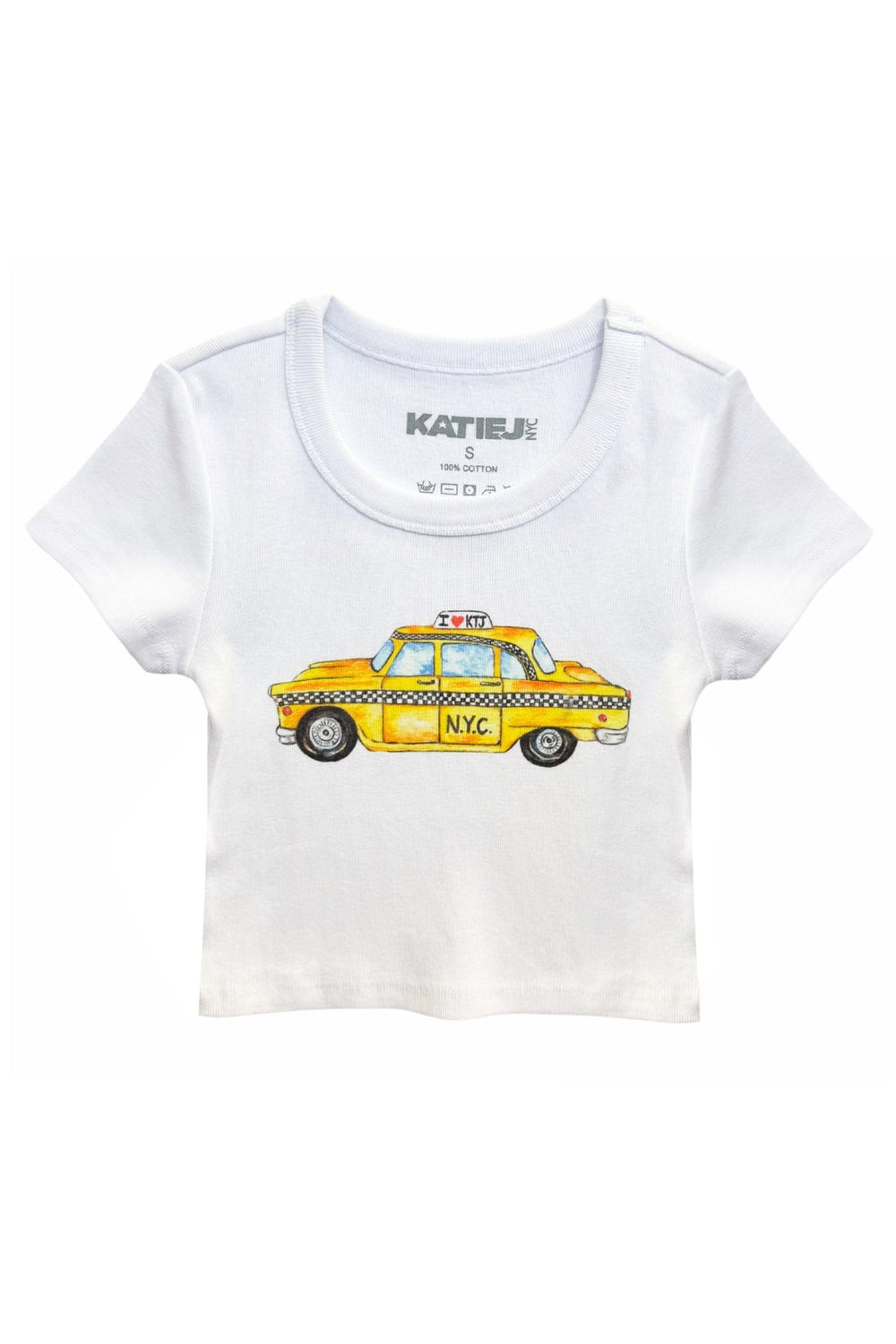 KatieJ NY Taxi Graphic Tee