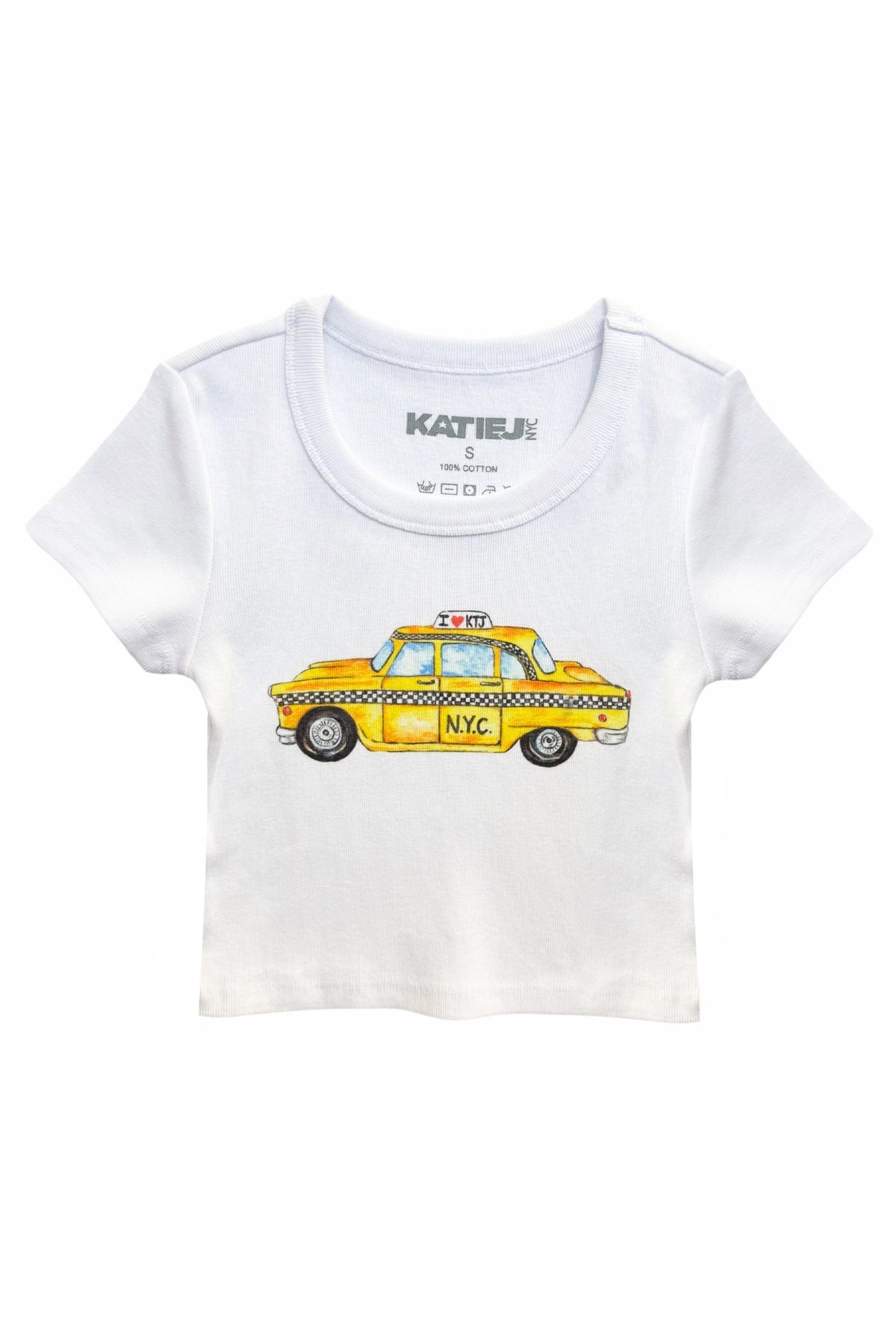 KatieJ NY Taxi Graphic Tee