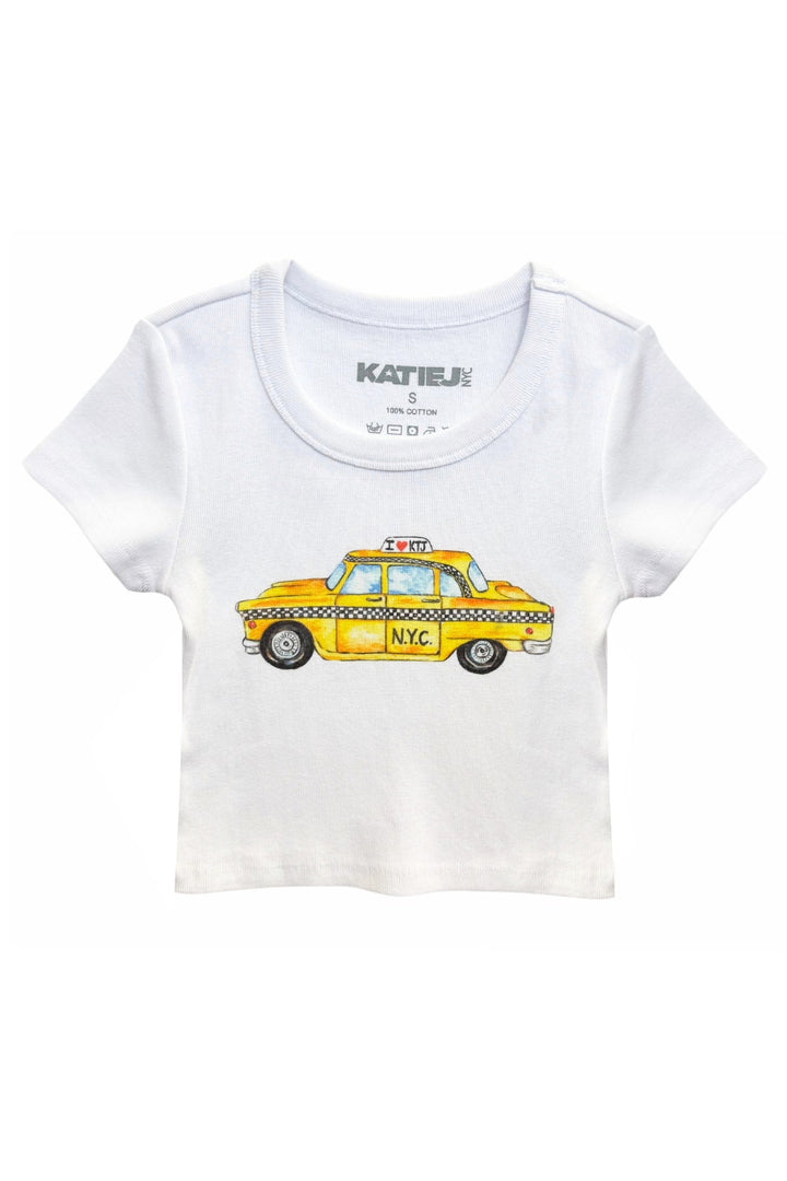 KatieJ NY Taxi Graphic Tee
