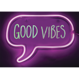 Iscream Neon Speech Bubble Message Light Frame