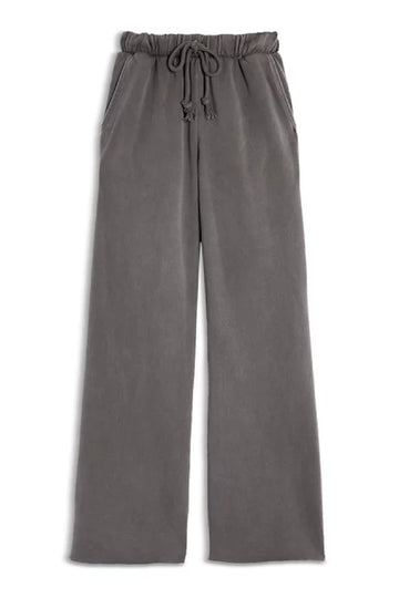 KatieJ Cody Wide Leg Lounge Pants, Black