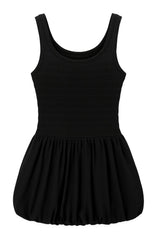 KatieJ Olive Bubble Skirt Dress, Black