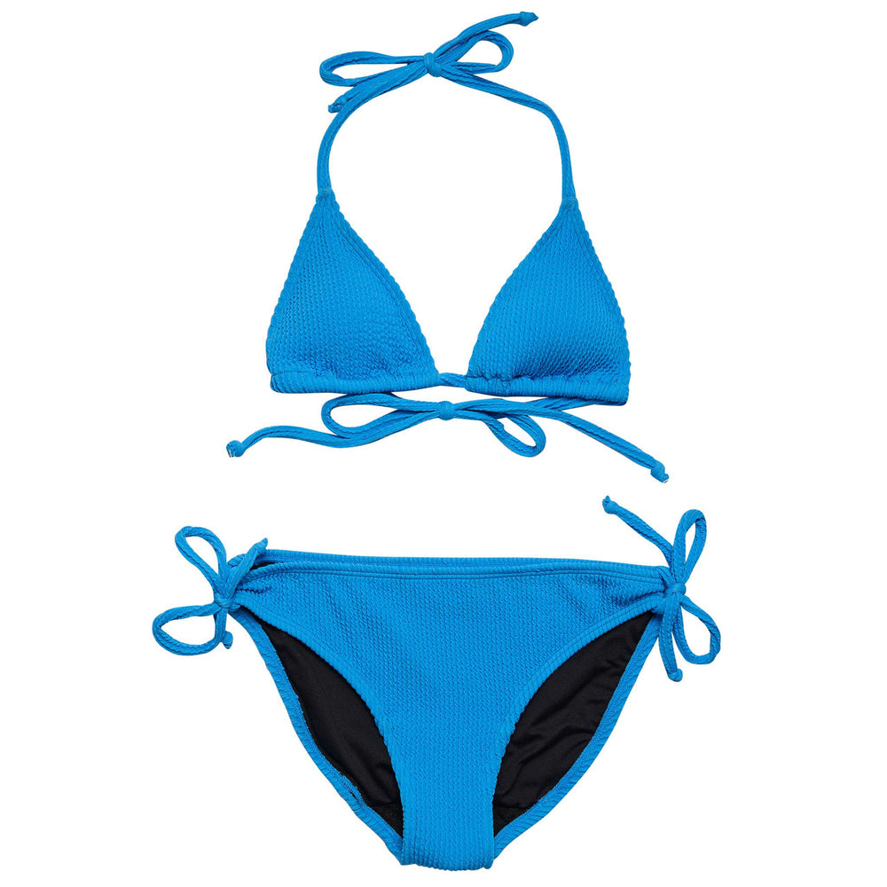 Snapper Rock Teen Period Swim Marine Blue Triangle Bikini