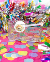 Packed Party Confetti Party Acrylic Tape Dispenser