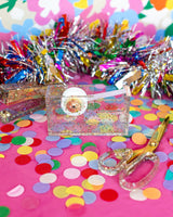 Packed Party Confetti Party Acrylic Tape Dispenser