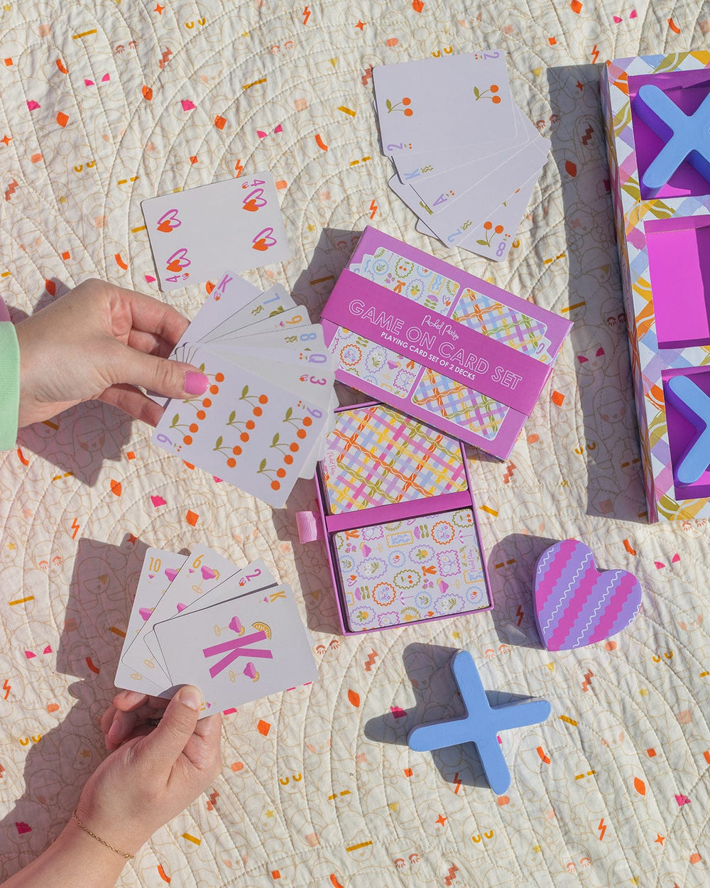 Packed Party Game On Playing Card Set
