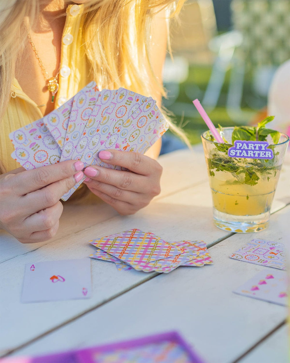 Packed Party Game On Playing Card Set