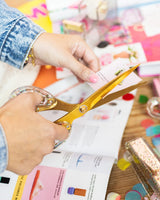 Packed Party Confetti Party Acrylic Scissors