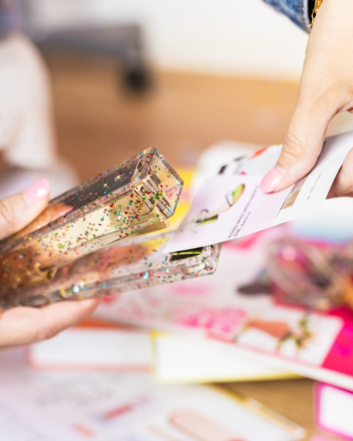 Packed Party Confetti Party Acrylic Stapler