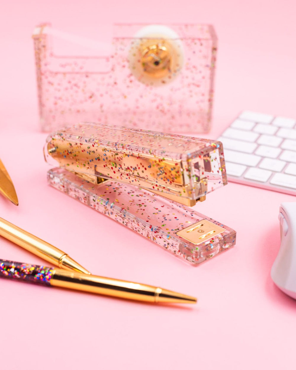 Packed Party Confetti Party Acrylic Stapler