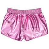 Iscream Pink Metallic Shorts