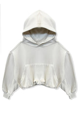KatieJ Ryan Bubble Hoodie, Ecru
