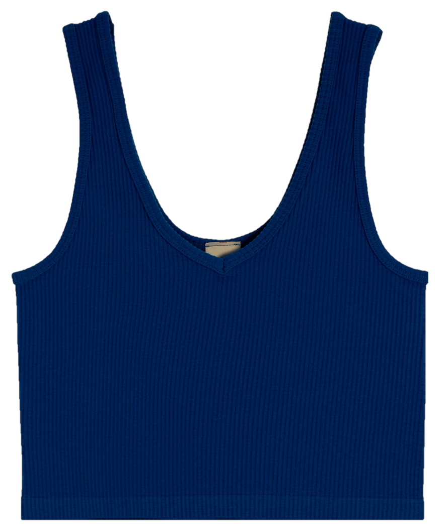 Suzette Teen Ribbed Seamless V Neck Brami