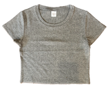 Ribbed Seamless Boxy Tee
